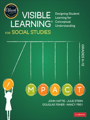 cover image of Visible Learning for Social Studies, Grades K-12